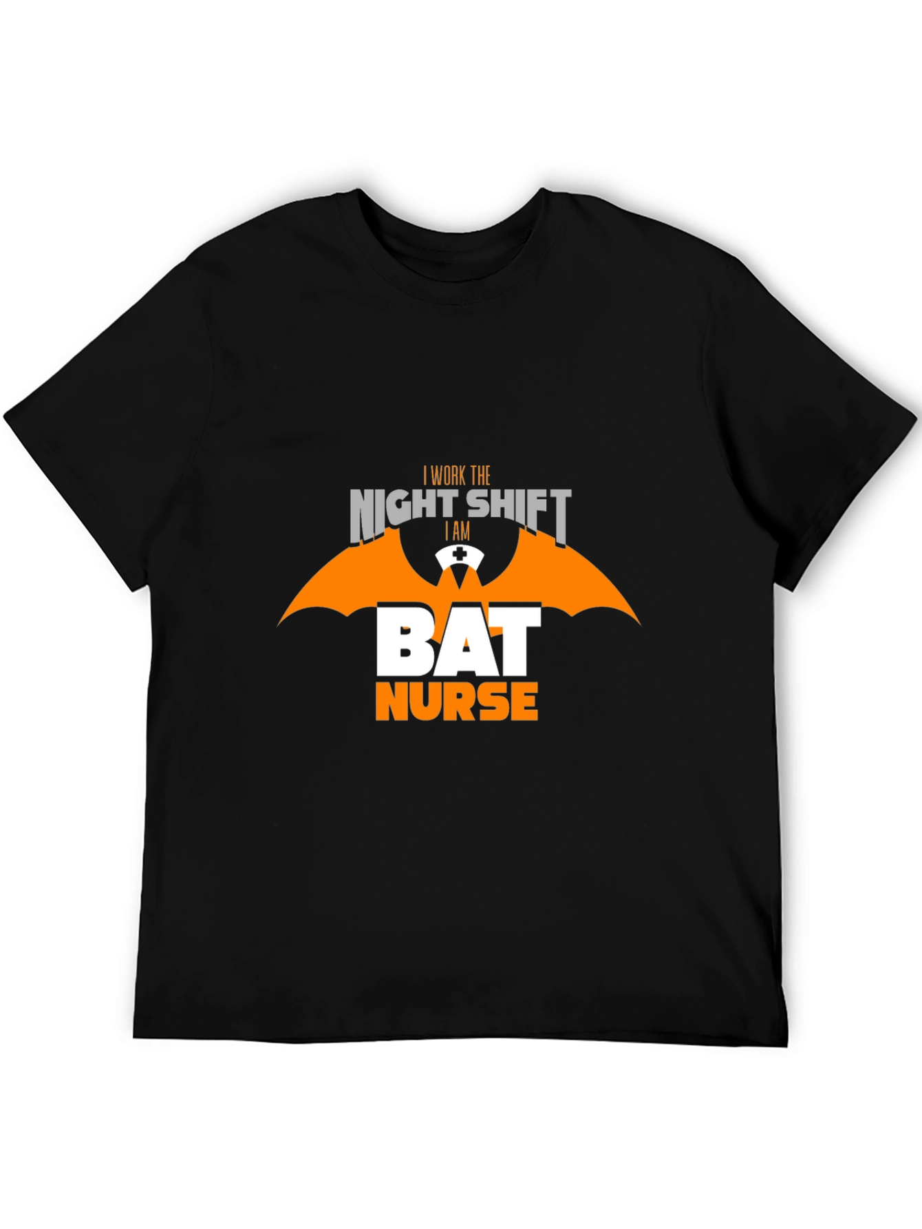 Night Shift Bat Nurse T-Shirt - Halloween Apparel