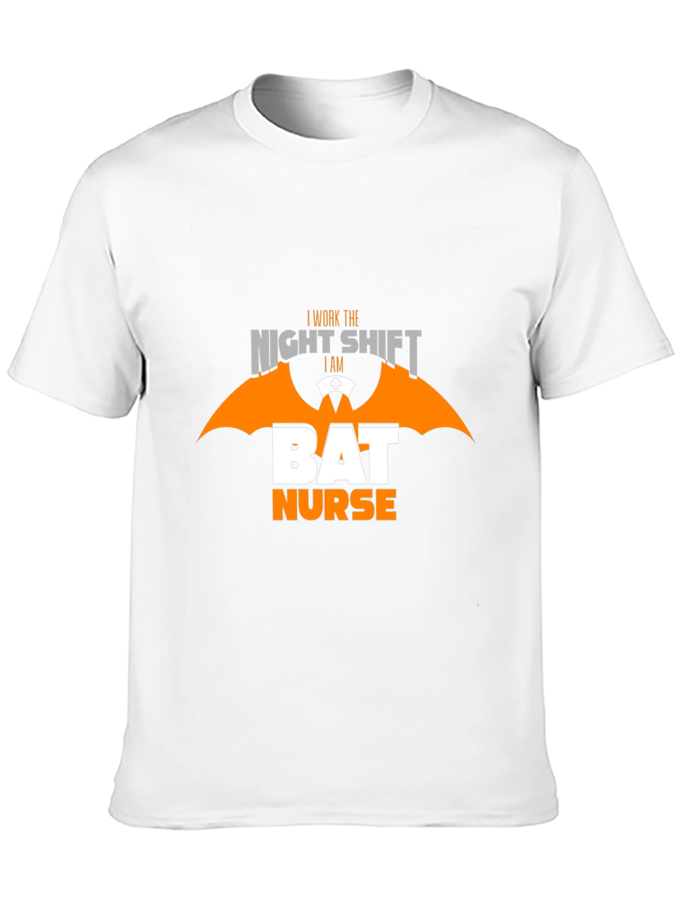 Night Shift Bat Nurse T-Shirt - Halloween Apparel