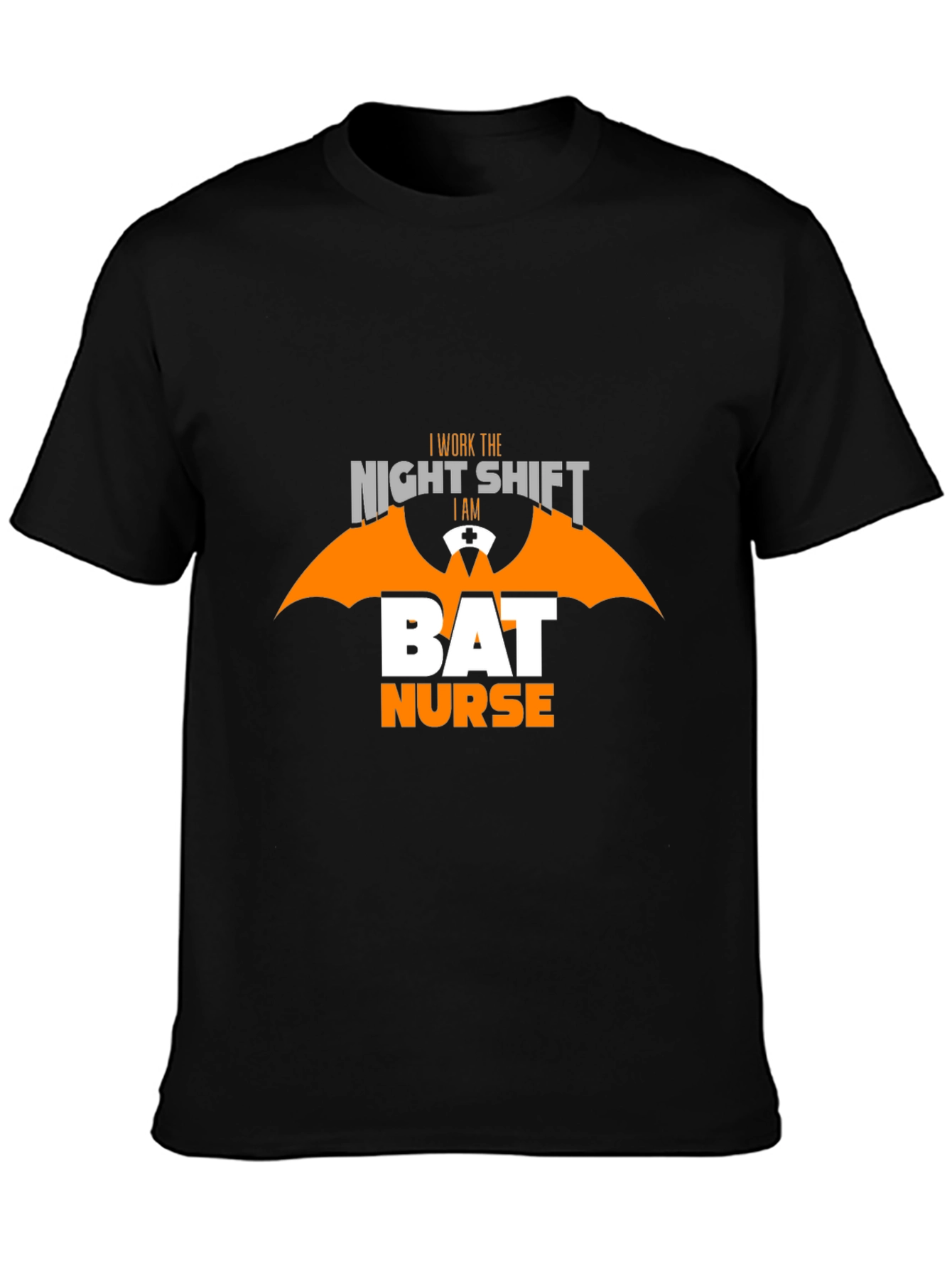Night Shift Bat Nurse T-Shirt - Halloween Apparel
