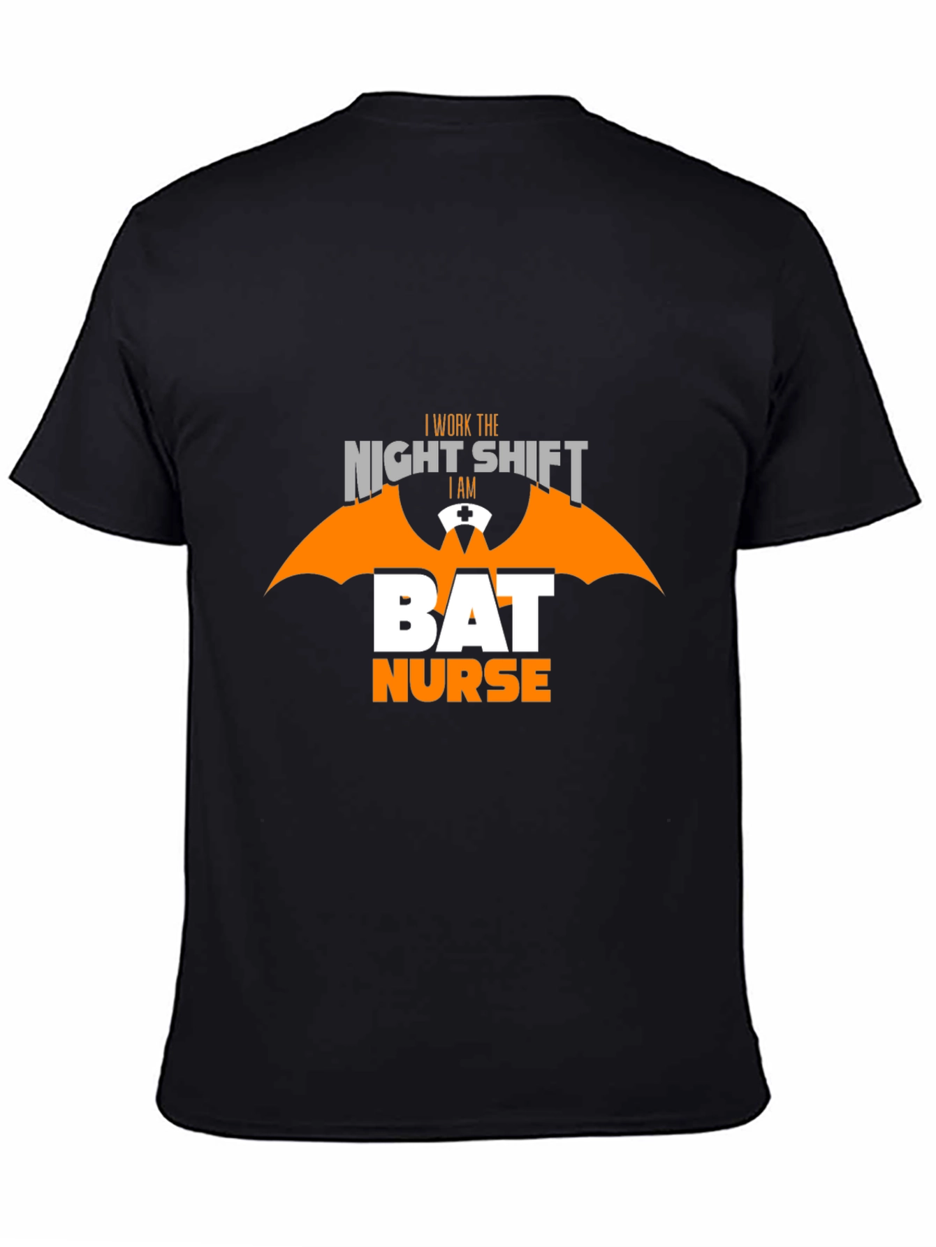 Night Shift Bat Nurse T-Shirt - Halloween Apparel
