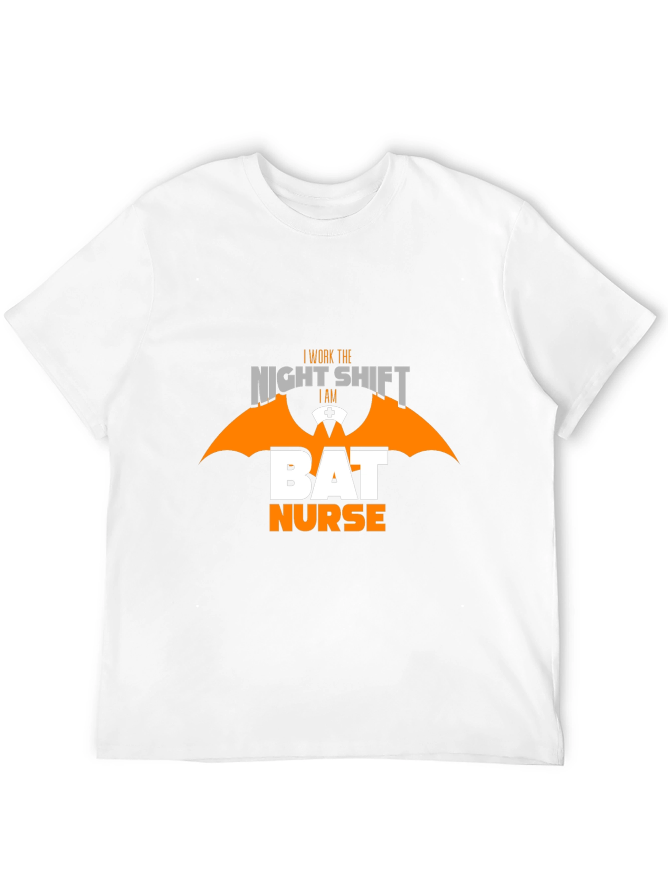 Night Shift Bat Nurse T-Shirt - Halloween Apparel