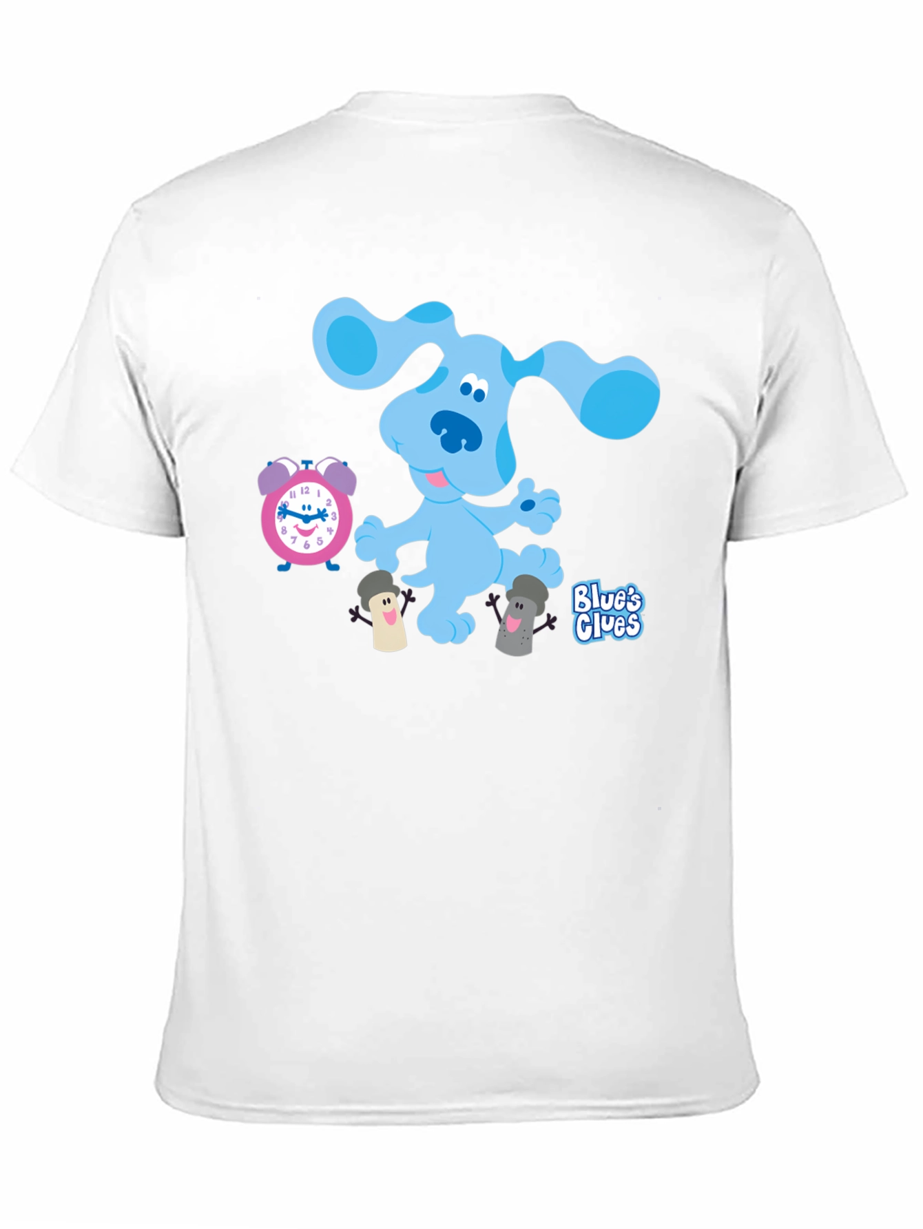 Blues Clues T-Shirt - Cartoon Dog Graphic Tee
