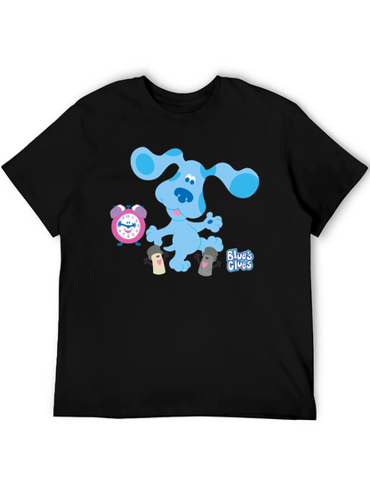 Blues Clues T-Shirt - Cartoon Dog Graphic Tee