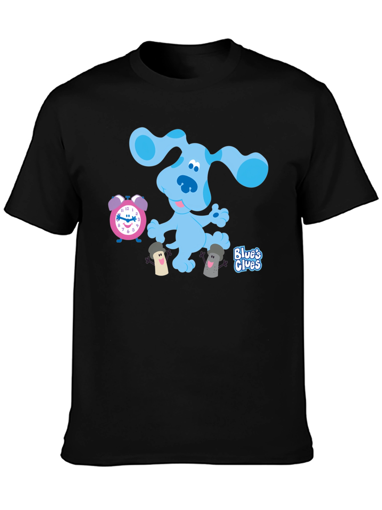 Blues Clues T-Shirt - Cartoon Dog Graphic Tee