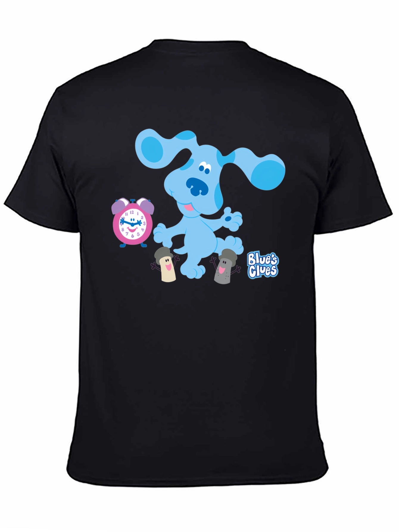 Blues Clues T-Shirt - Cartoon Dog Graphic Tee