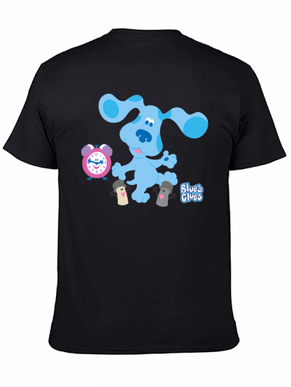 Blues Clues T-Shirt - Cartoon Dog Graphic Tee