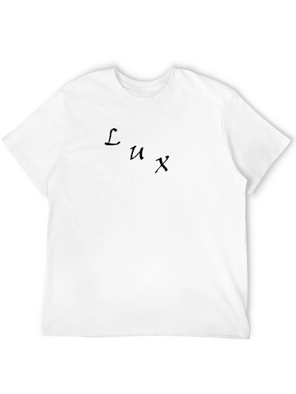 Lux Black T-Shirt - Modern Minimalist Design