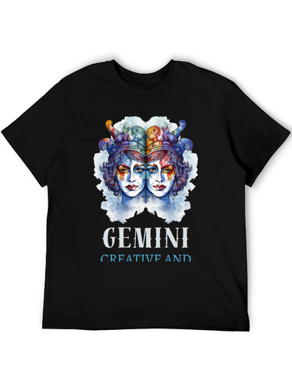 Gemini Creative T-Shirt Zodiac Sign Tee
