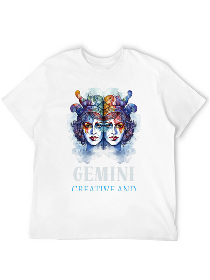 Gemini Creative T-Shirt Zodiac Sign Tee