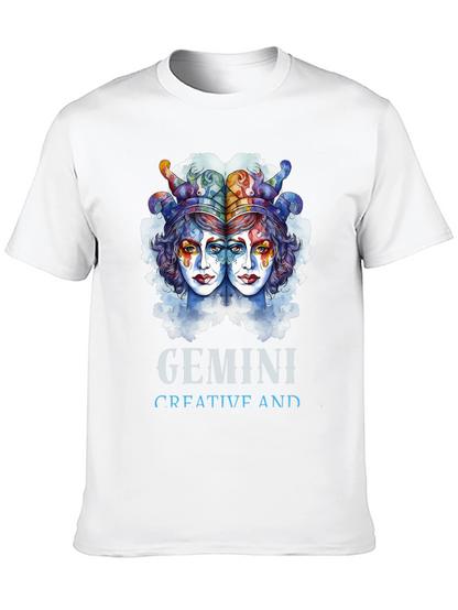 Gemini Creative T-Shirt Zodiac Sign Tee
