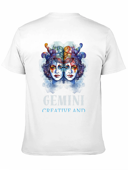 Gemini Creative T-Shirt Zodiac Sign Tee
