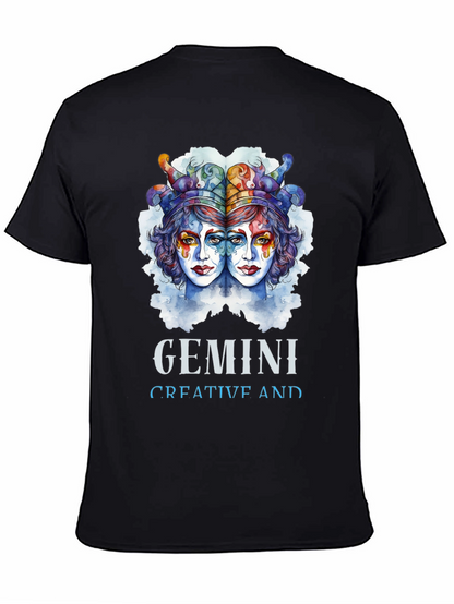 Gemini Creative T-Shirt Zodiac Sign Tee