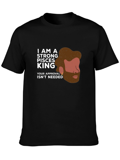 Strong Pisces King Graphic Tee