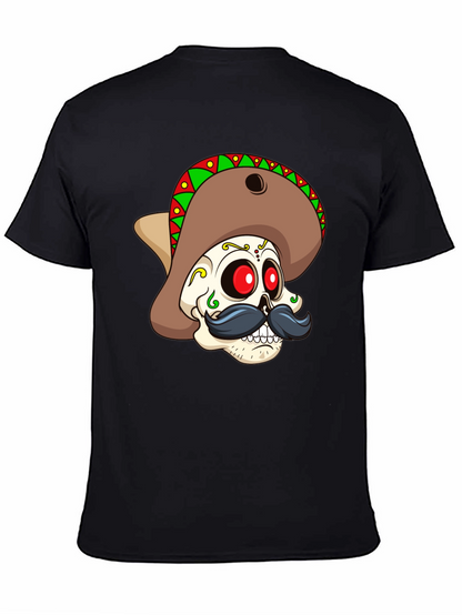 Dia de los Muertos Skull Graphic Tee