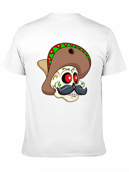 Dia de los Muertos Skull Graphic Tee