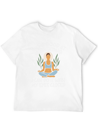 Meditating T-Shirt - Zen Relaxation Tee