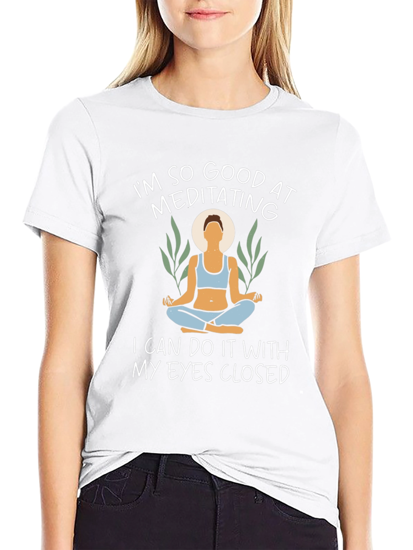 Meditating T-Shirt - Zen Relaxation Tee