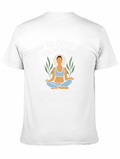 Meditating T-Shirt - Zen Relaxation Tee