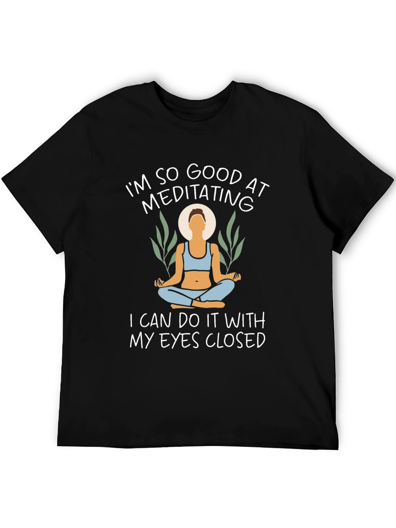Meditating T-Shirt - Zen Relaxation Tee