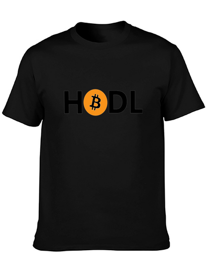 HODL Bitcoin Graphic Tee - Crypto Investor T-Shirt