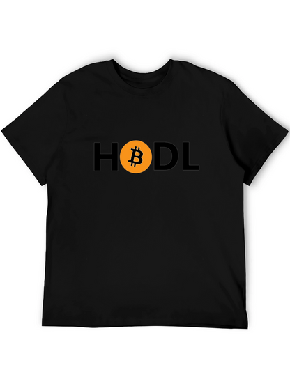 HODL Bitcoin Graphic Tee - Crypto Investor T-Shirt