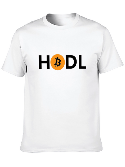 HODL Bitcoin Graphic Tee - Crypto Investor T-Shirt