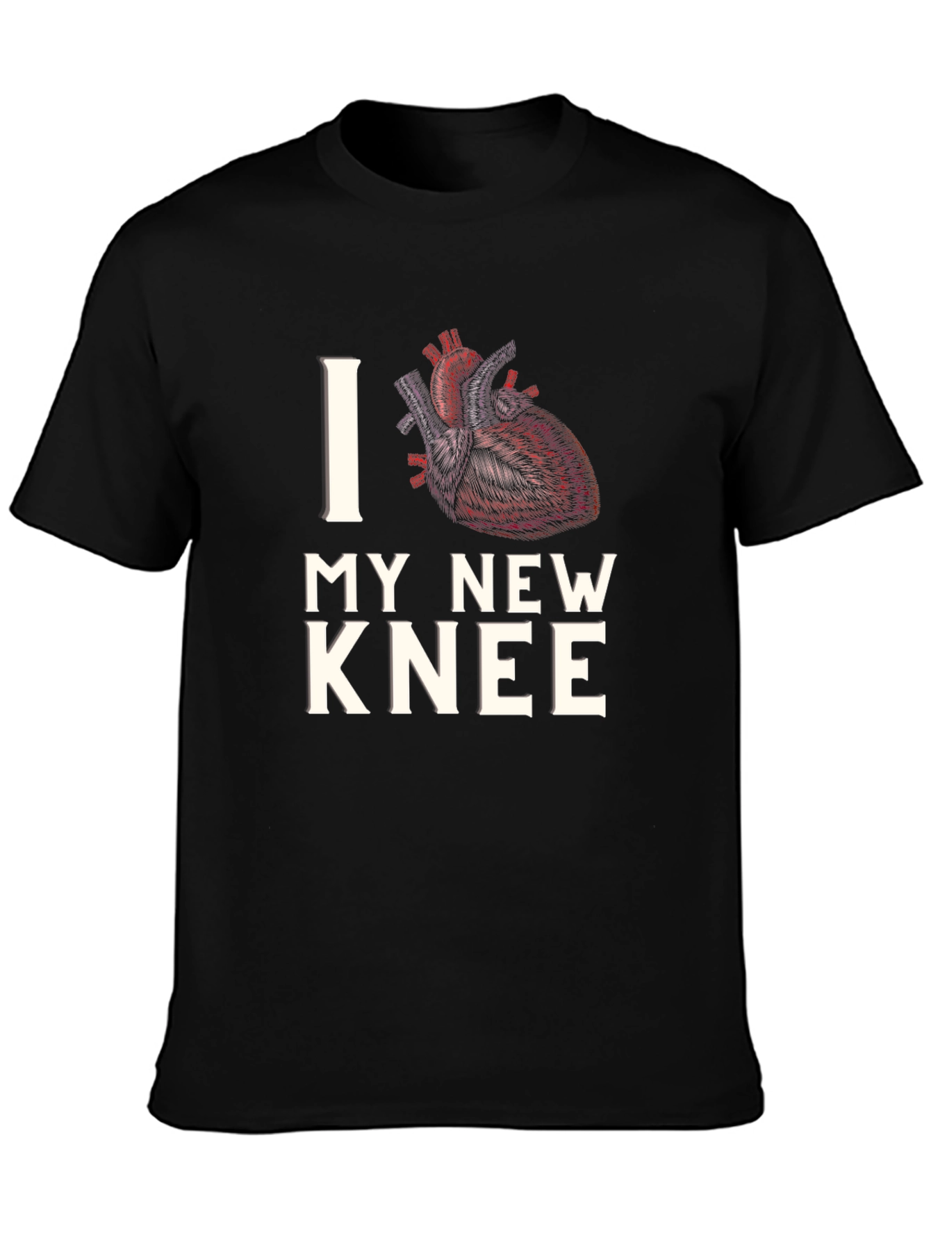 I Heart My New Knee Funny T-Shirt