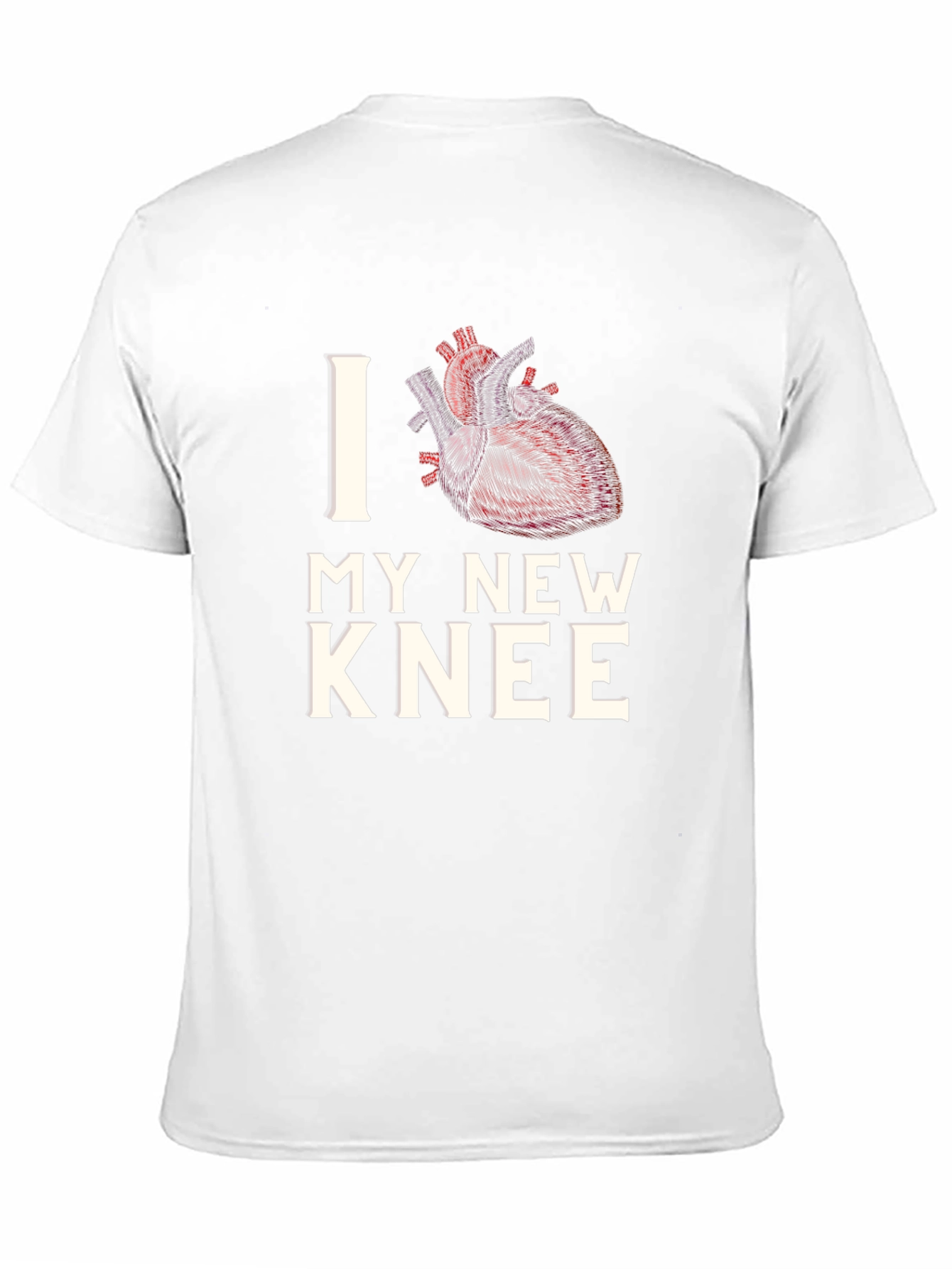 I Heart My New Knee Funny T-Shirt