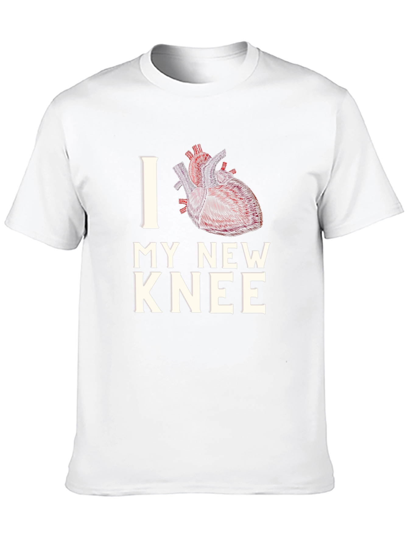 I Heart My New Knee Funny T-Shirt