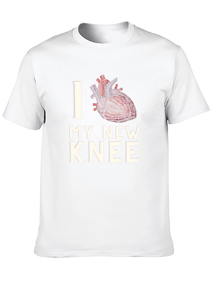 I Heart My New Knee Funny T-Shirt