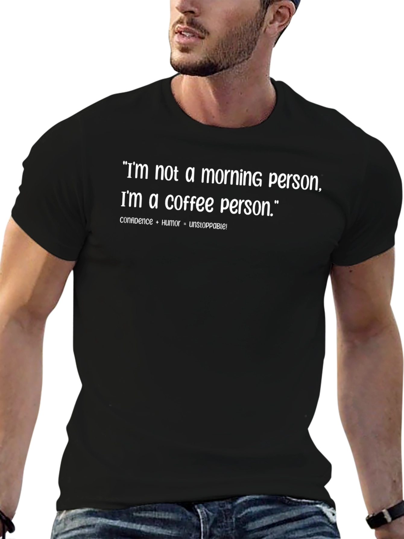 Coffee Person T-Shirt: Not a Morning Person!