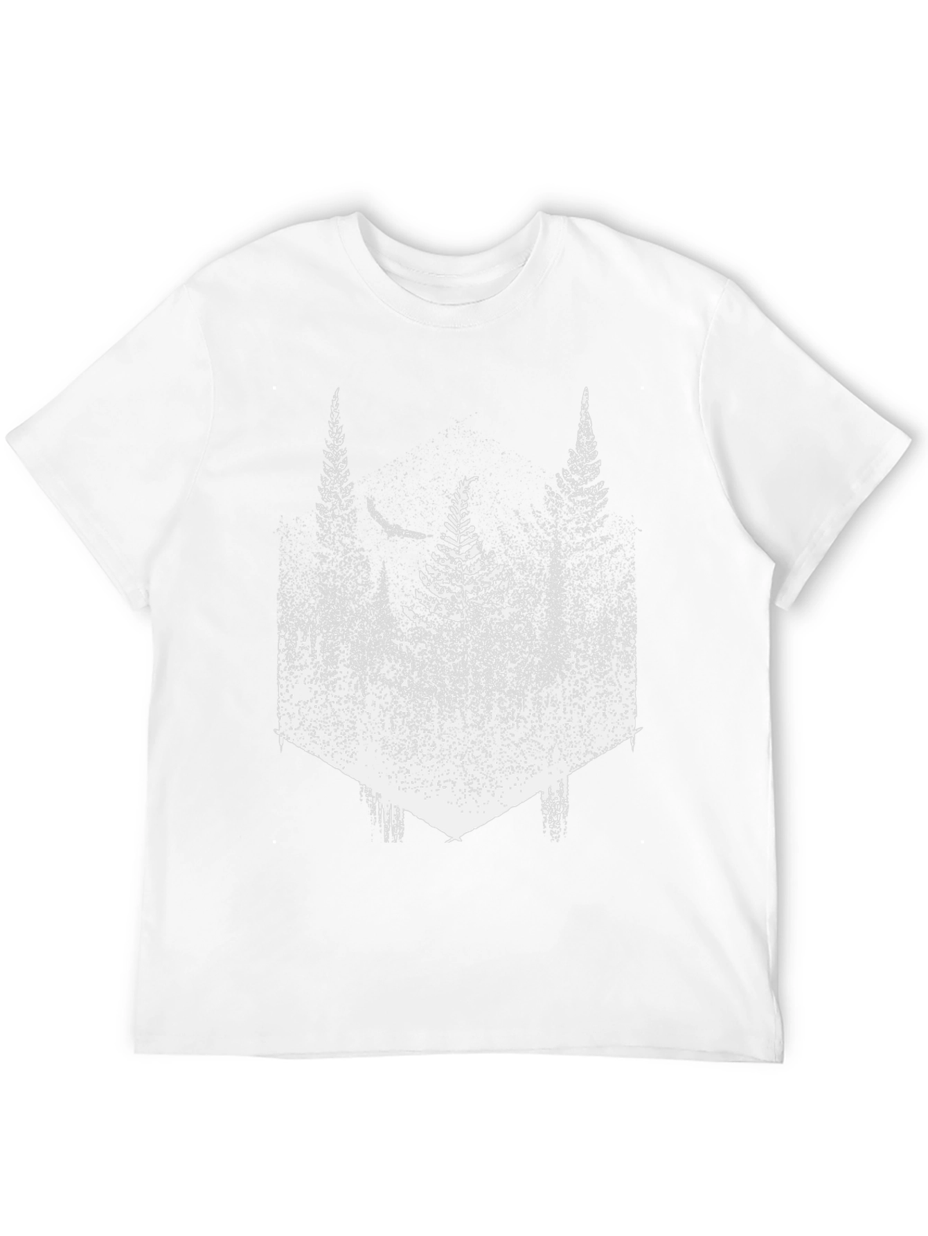 Nature Inspired Forest T-Shirt - Black