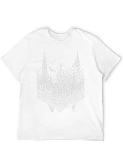Nature Inspired Forest T-Shirt - Black