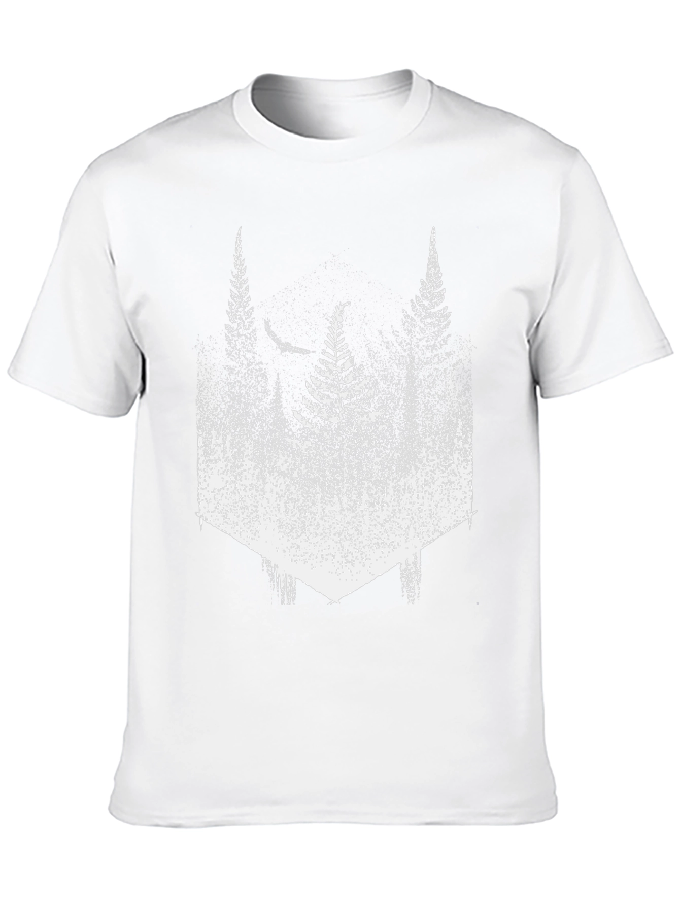 Nature Inspired Forest T-Shirt - Black