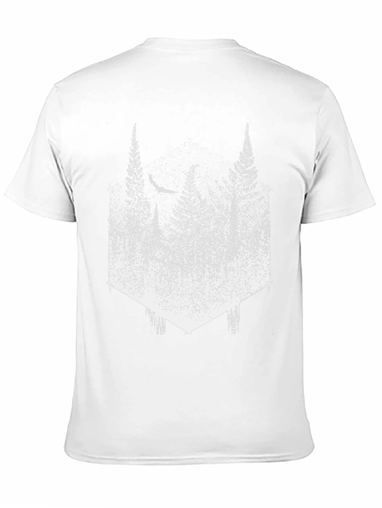 Nature Inspired Forest T-Shirt - Black