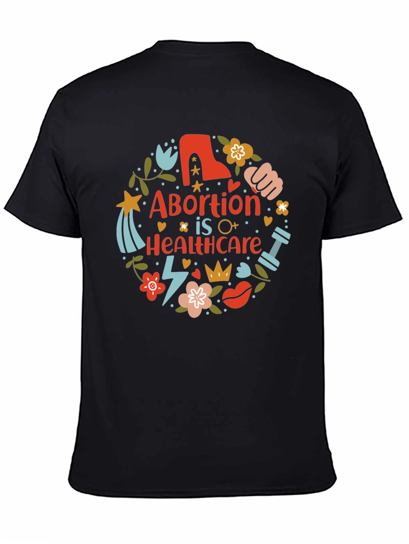 Abortion is Healthcare T-Shirt Pro Choice Feminist Tee