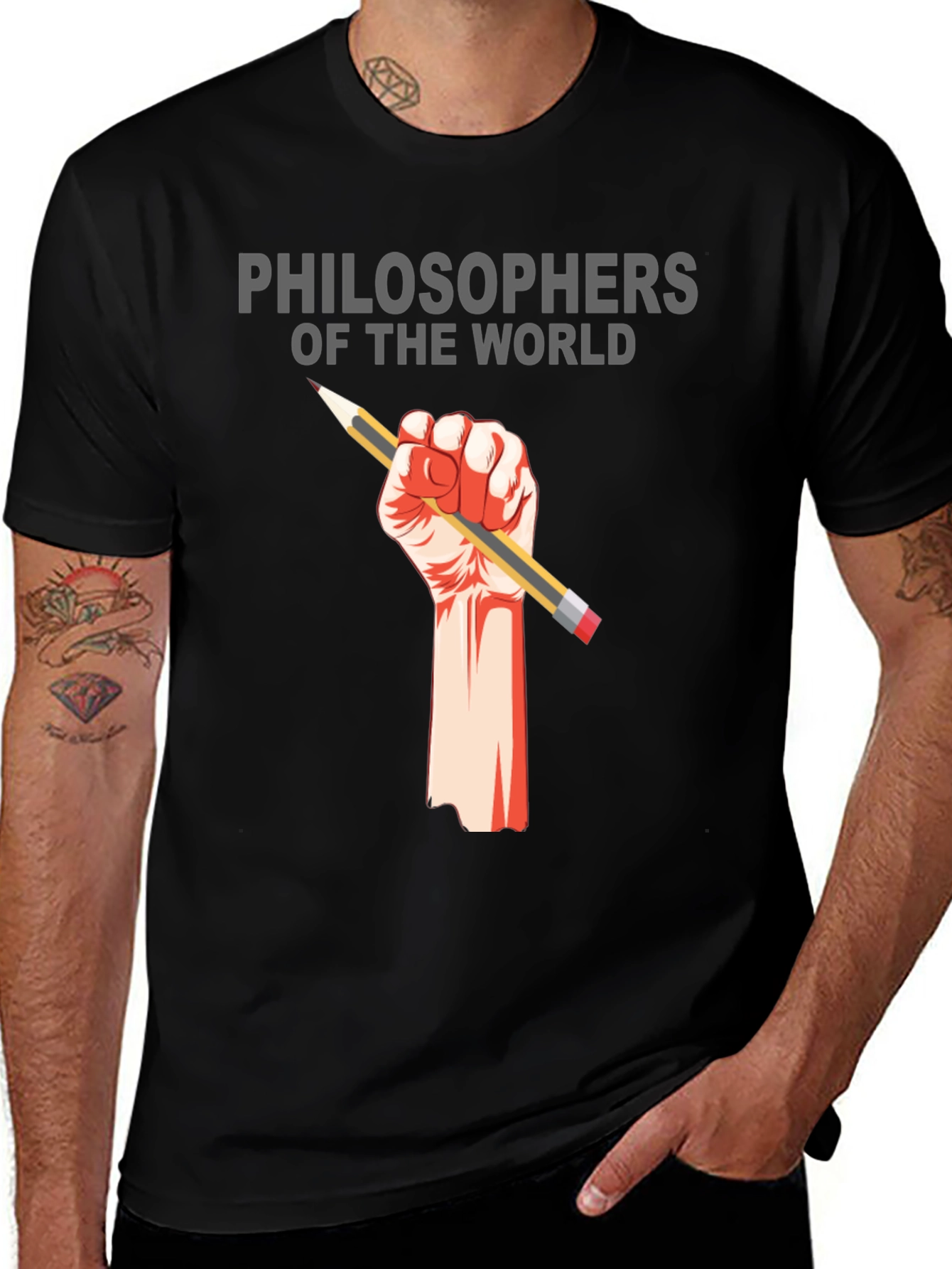 Philosophers of the World Graphic T-Shirt