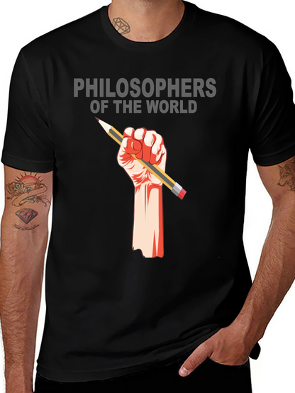 Philosophers of the World Graphic T-Shirt