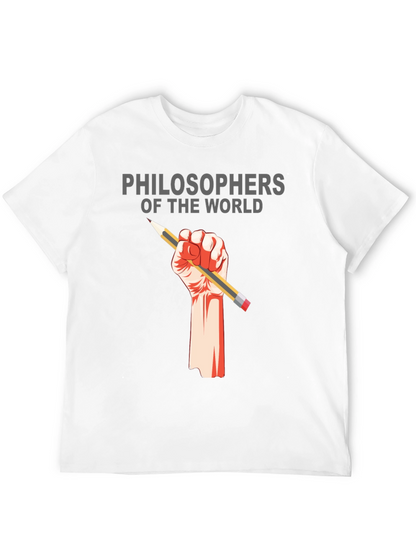 Philosophers of the World Graphic T-Shirt