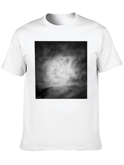 Moonlit Night Graphic Tee - Black