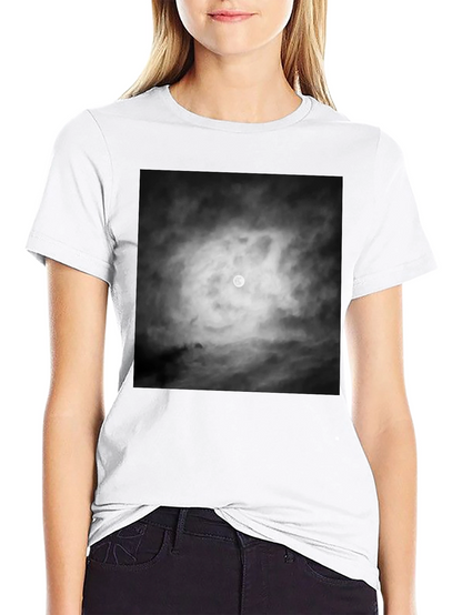 Moonlit Night Graphic Tee - Black