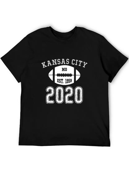 Kansas City Football T-Shirt Est. 1959