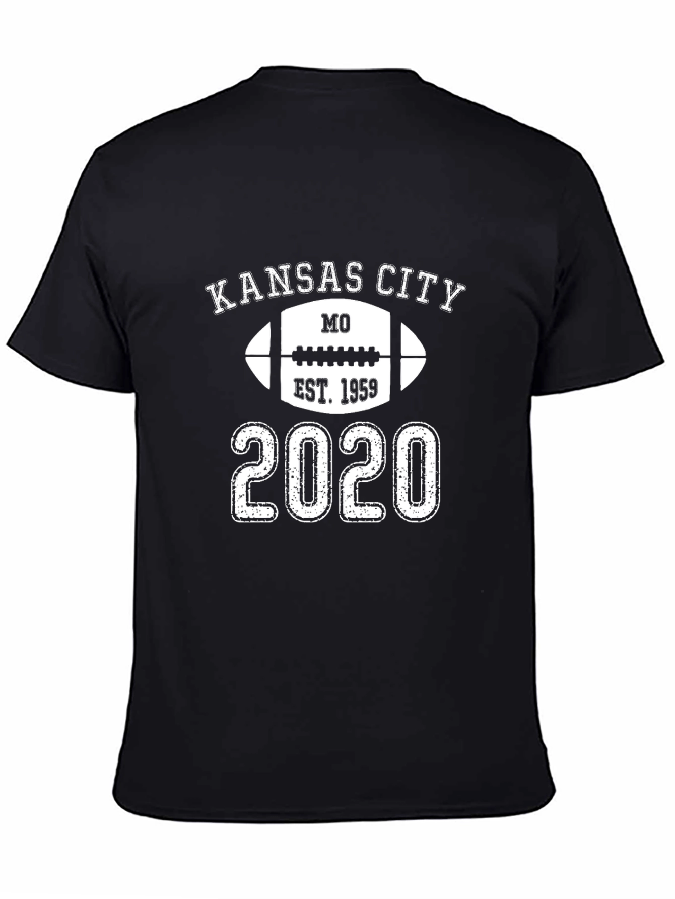 Kansas City Football T-Shirt Est. 1959