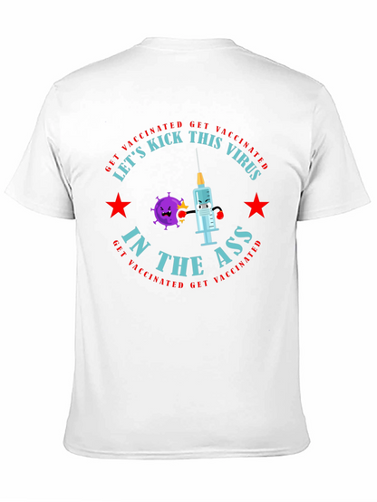 Vaccinated Virus Kick T-Shirt