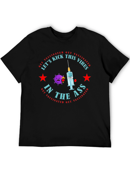 Vaccinated Virus Kick T-Shirt