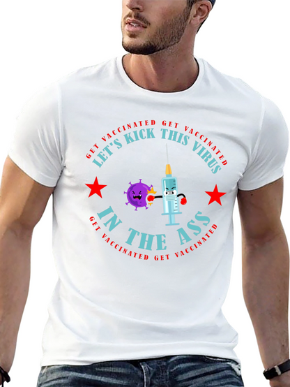 Vaccinated Virus Kick T-Shirt