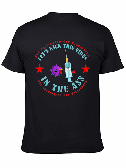 Vaccinated Virus Kick T-Shirt