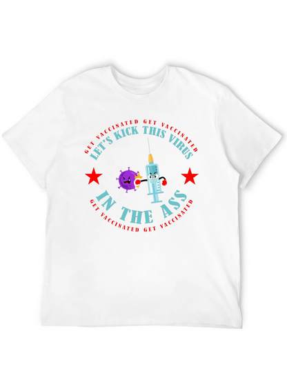 Vaccinated Virus Kick T-Shirt