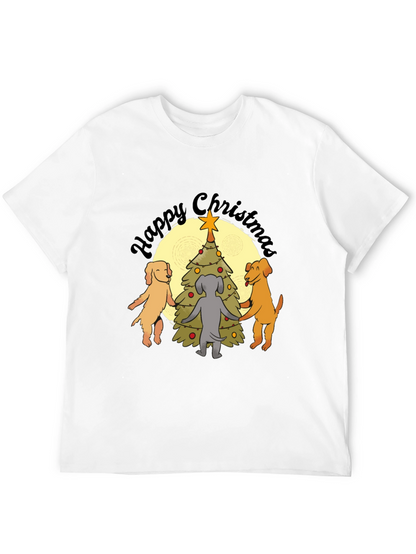 Happy Christmas Dogs T-Shirt