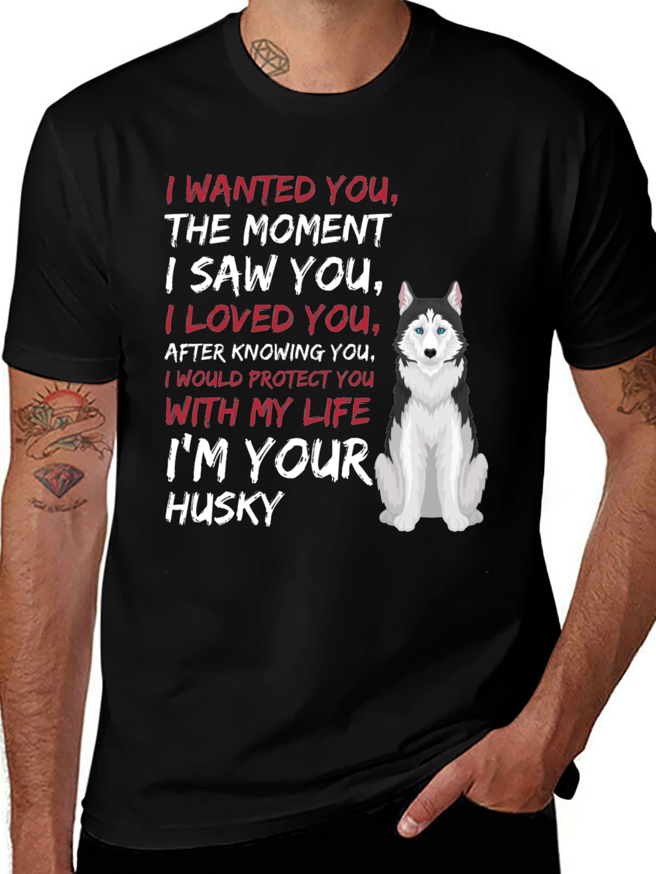 Im Your Husky T-Shirt Dog Lover Tee